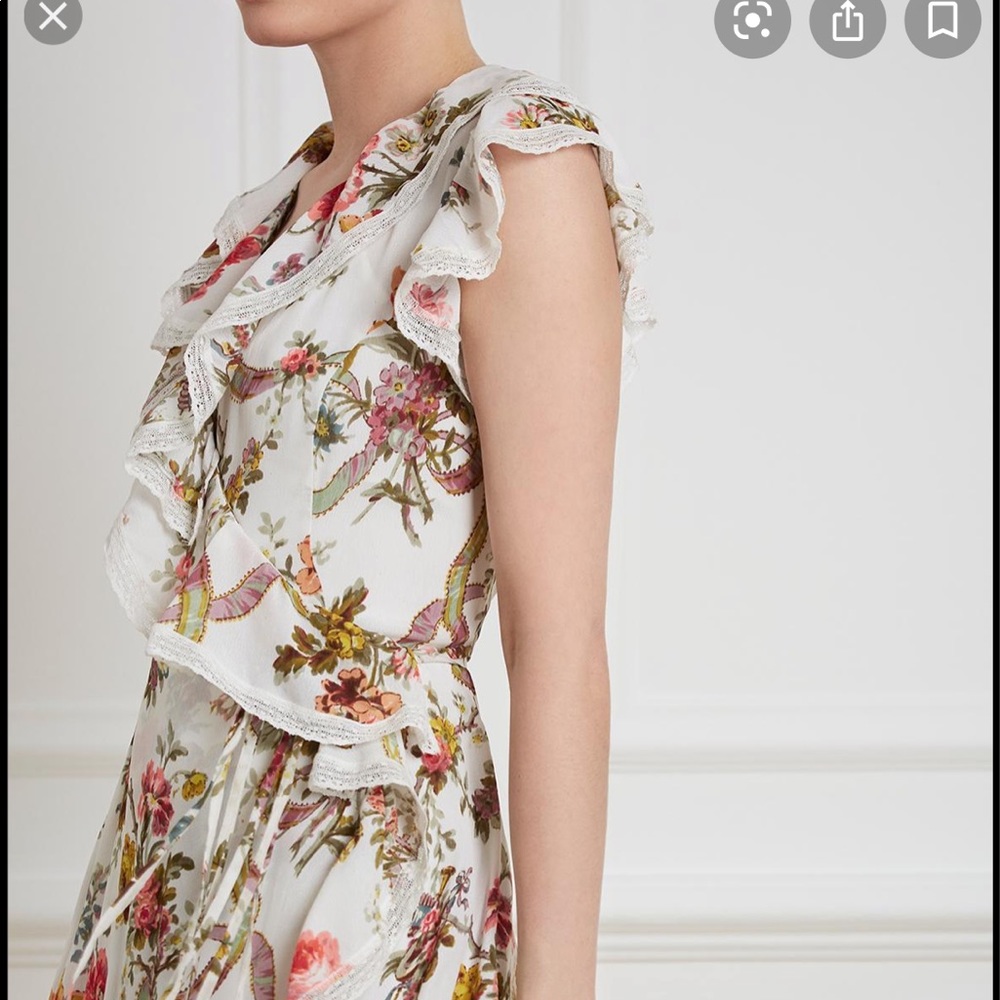 Needle & thread wrap dress. Worn once